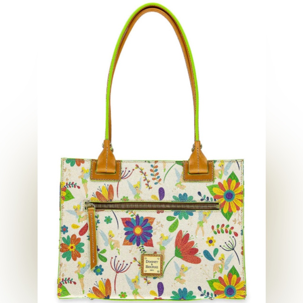 Disney Dooney & Bourke 2019 Tinker Bell Flower & Garden Tote